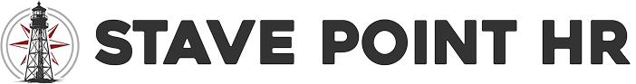 Stave Point HR logo with lighthouse graphic.